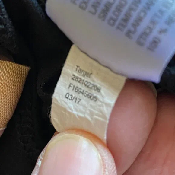 Xhilaration Black Swiss Dot Embroidered Babydoll Mini Dress M - Picture 12 of 14